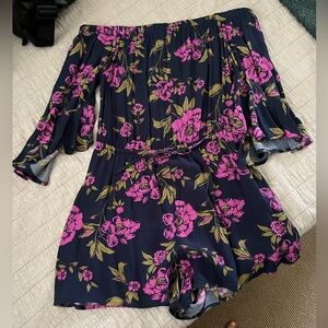 Women’s Express off the shoulder Romper